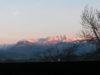 Bergblick im Herbst